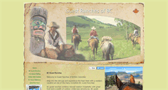 Desktop Screenshot of guestranchesofbc.com
